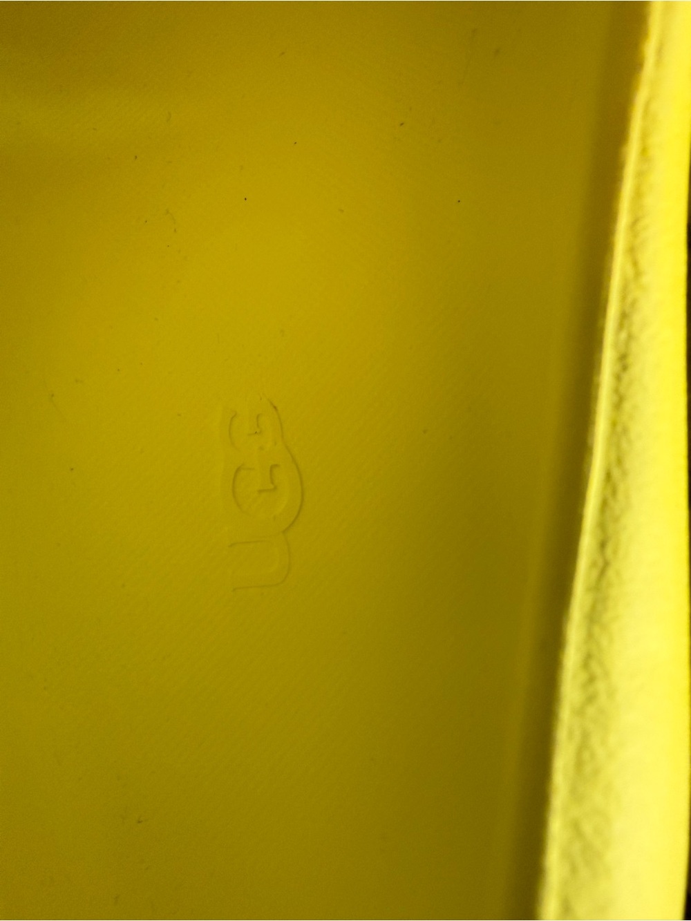 NWT Ugg Sport Yeah Clog Shoes - Bright Canary Yellow Womens Size 10 - Picture 6 of 8